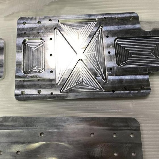 Aerospace parts machined and finished by E-make